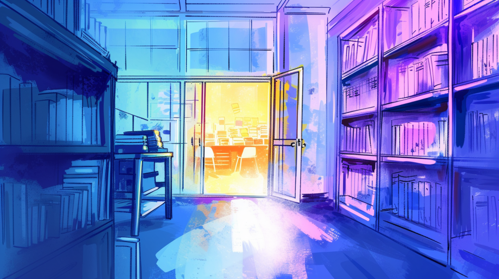 david.lohner siegelstefan open door into a bright modern lab of the digital 964b778f 5c41 43ae ac5a 8150717fdd09