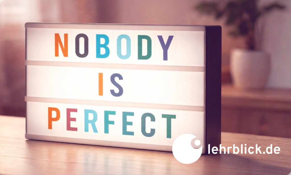 nobody is perfect Dr. Stefan T. Siegel Debunking MYTHSE Lehrblick