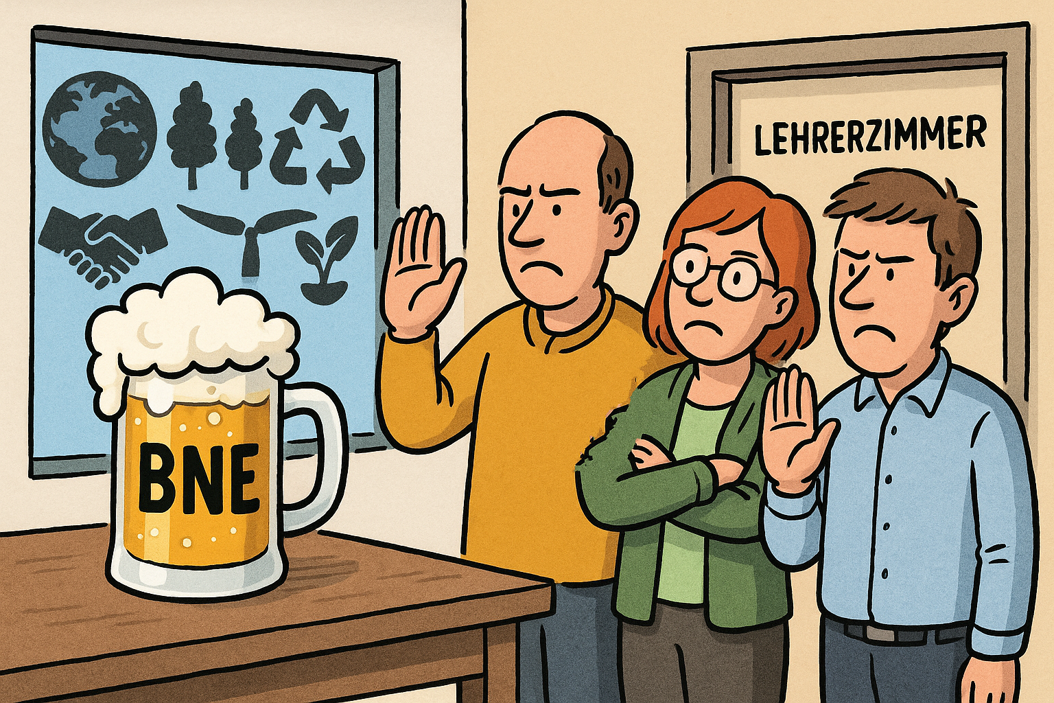 cartoon bne nicht mein bier chatgpt sts
