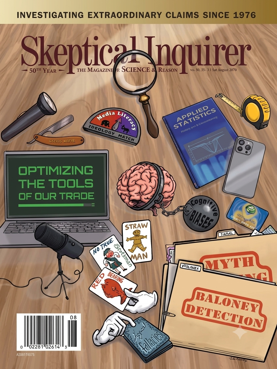skeptical inquirer july august 2026 cover Siegel, Stefan T. (2026). Boosting Facts and Busting Myths about Mythbusting. Skeptical Inquirer. 50(4), 30–34. https://skepticalinquirer.org/2026/06/boosting-facts-and-busting-myths-about-mythbusting/ | https://doi.org/10.58079/13lyr
